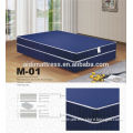 M-01 Two Side blue water proof fabric ,hotel mattress,home mattress,school mattress,hospital mattress
